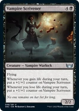 Vampire Scrivener Foil