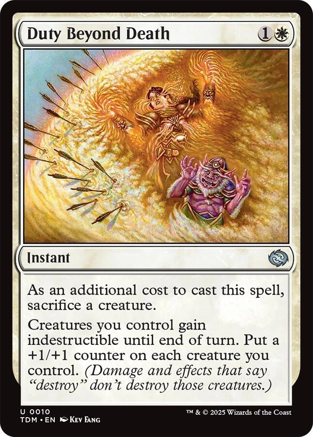 Duty Beyond Death Foil