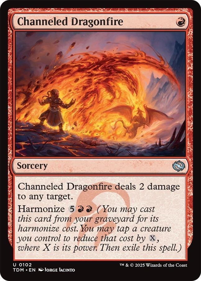 Channeled Dragonfire Foil