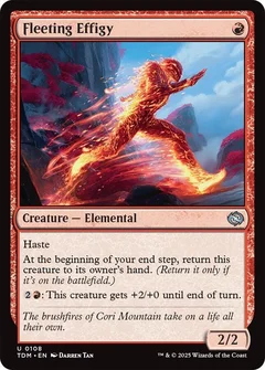 Fleeting Effigy Foil 108