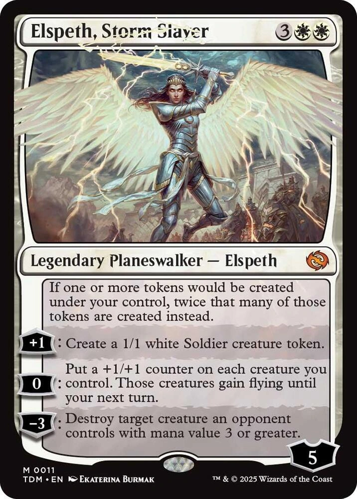 Elspeth, Storm Slayer Foil