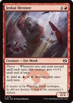 Jeskai Devotee Foil 110
