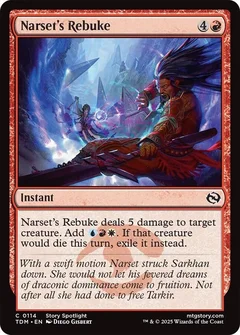 Narset's Rebuke Foil 114