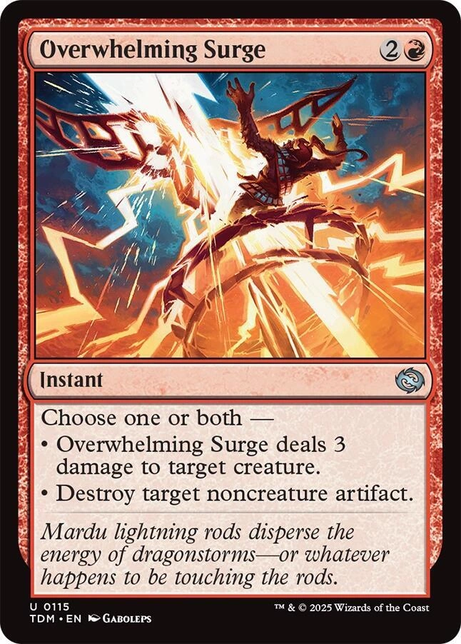 Overwhelming Surge Foil