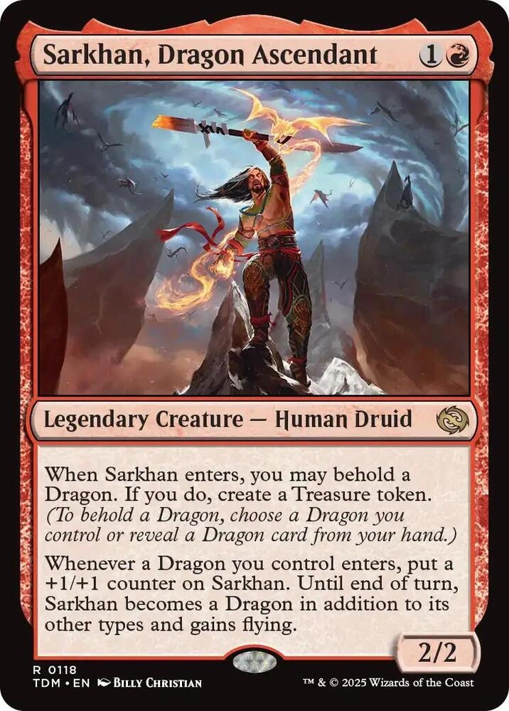 Sarkhan, Dragon Ascendant Foil