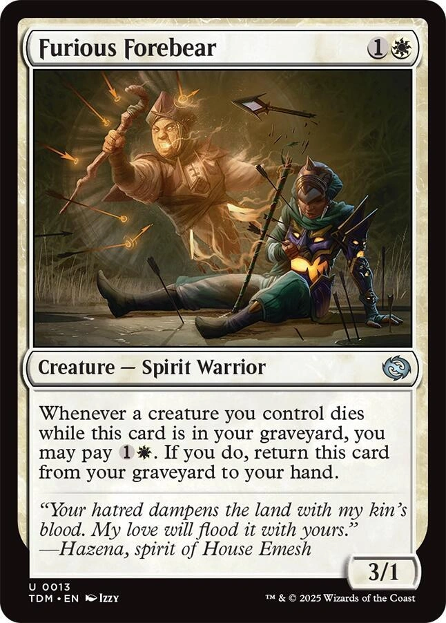 Furious Forebear Foil