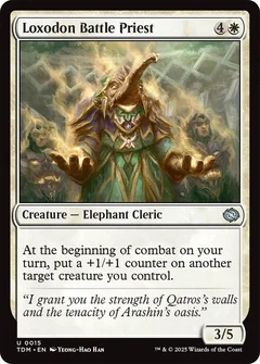 Loxodon Battle Priest Foil 15