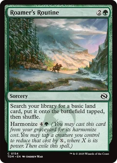 Roamer's Routine Foil 154