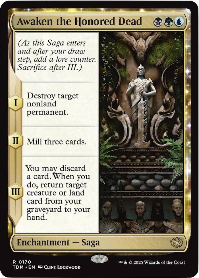 Awaken the Honored Dead Foil