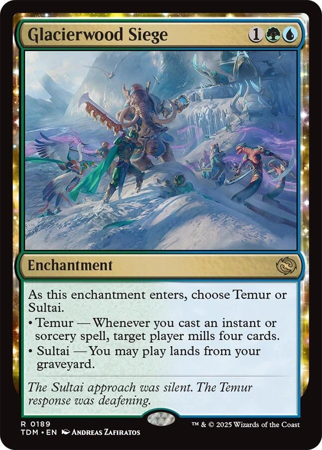 Glacierwood Siege Foil