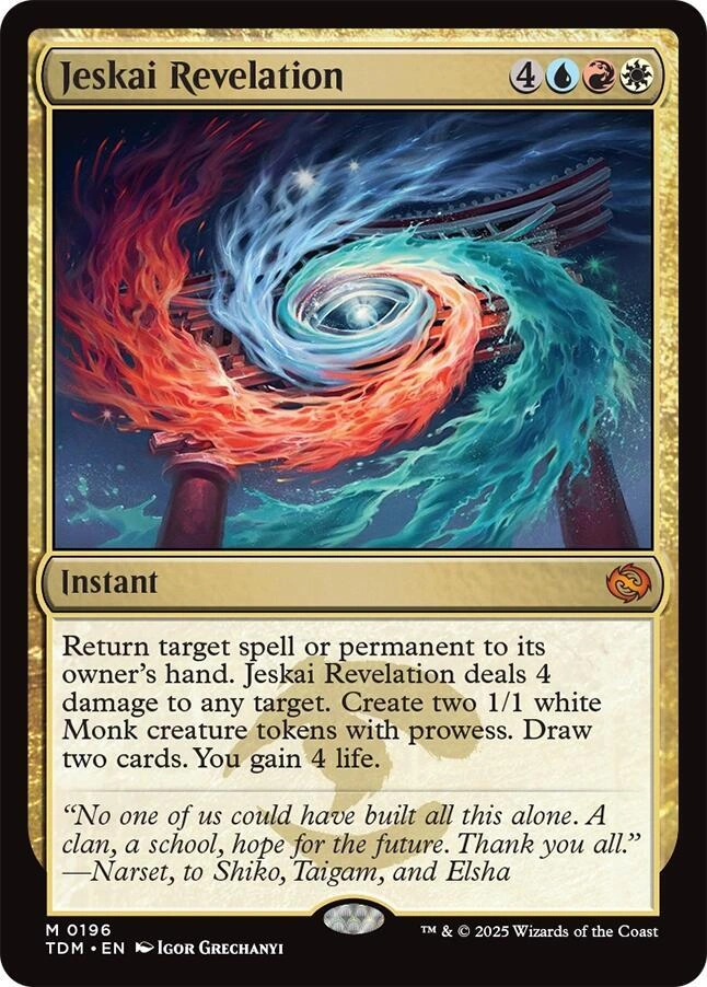 Jeskai Revelation Foil