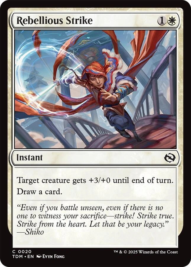 Rebellious Strike Foil