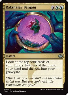 Rakshasa's Bargain Foil 214