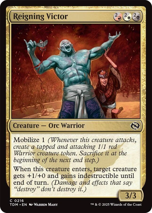 Reigning Victor Foil