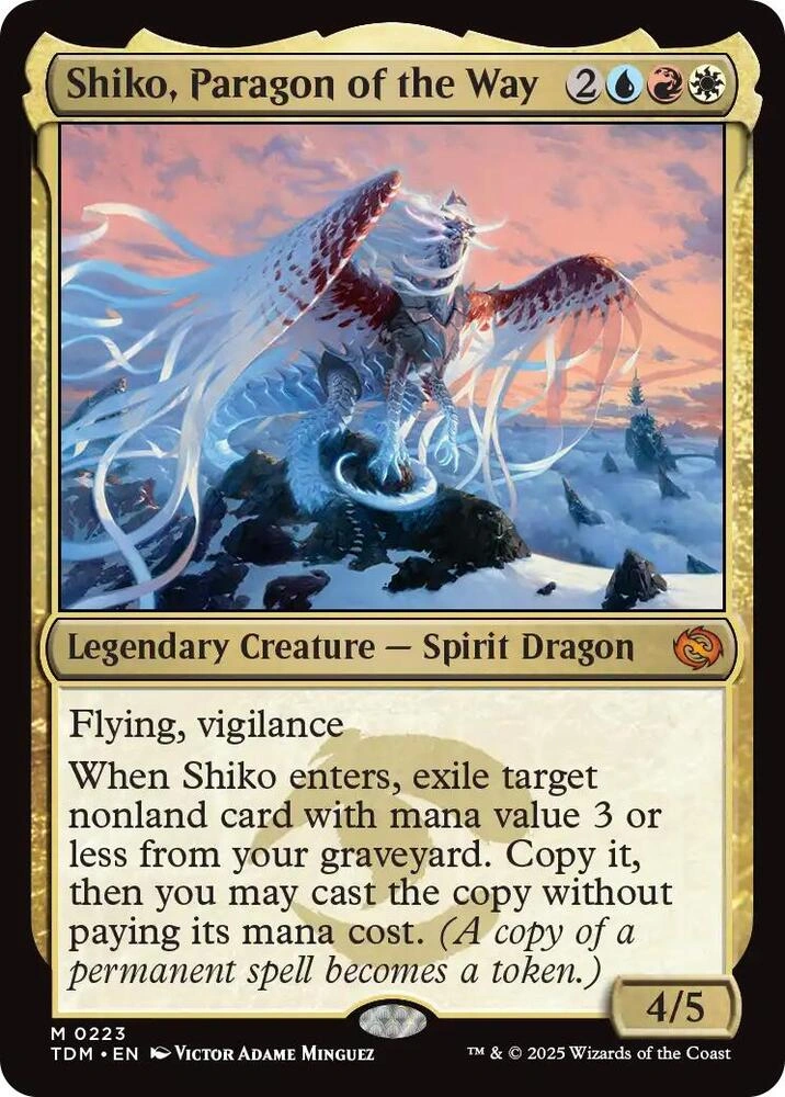 Shiko, Paragon of the Way Foil