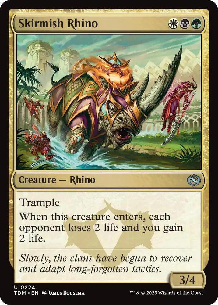 Skirmish Rhino Foil
