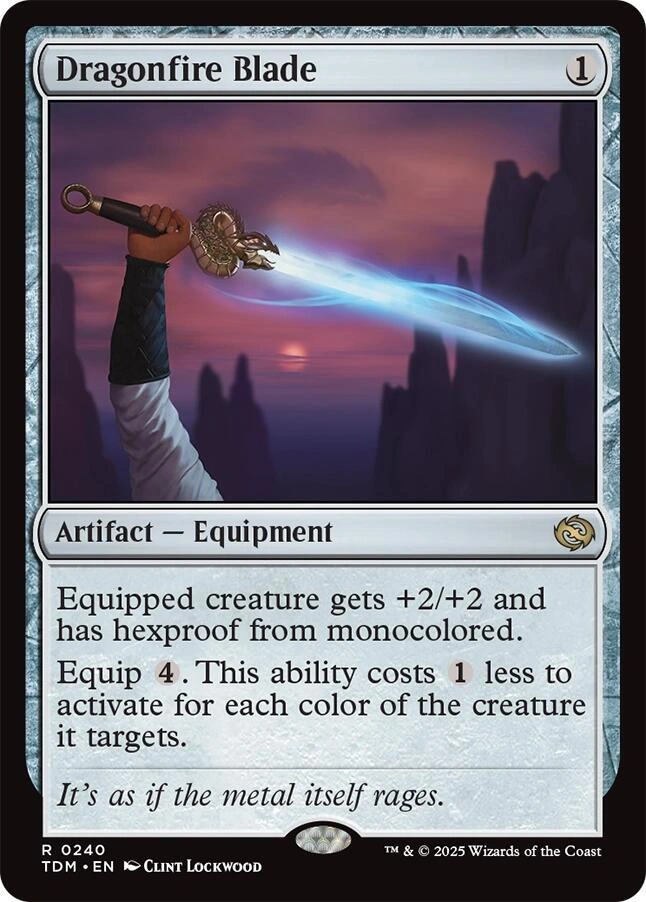 Dragonfire Blade Foil