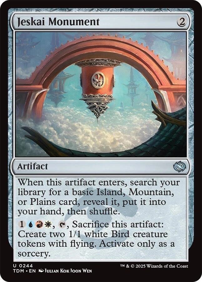 Jeskai Monument Foil