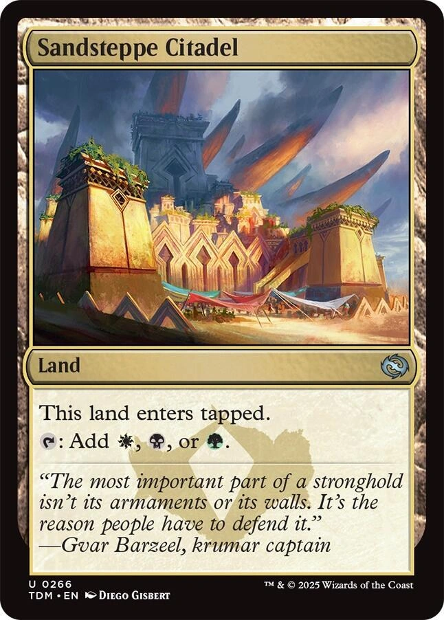 Sandsteppe Citadel Foil