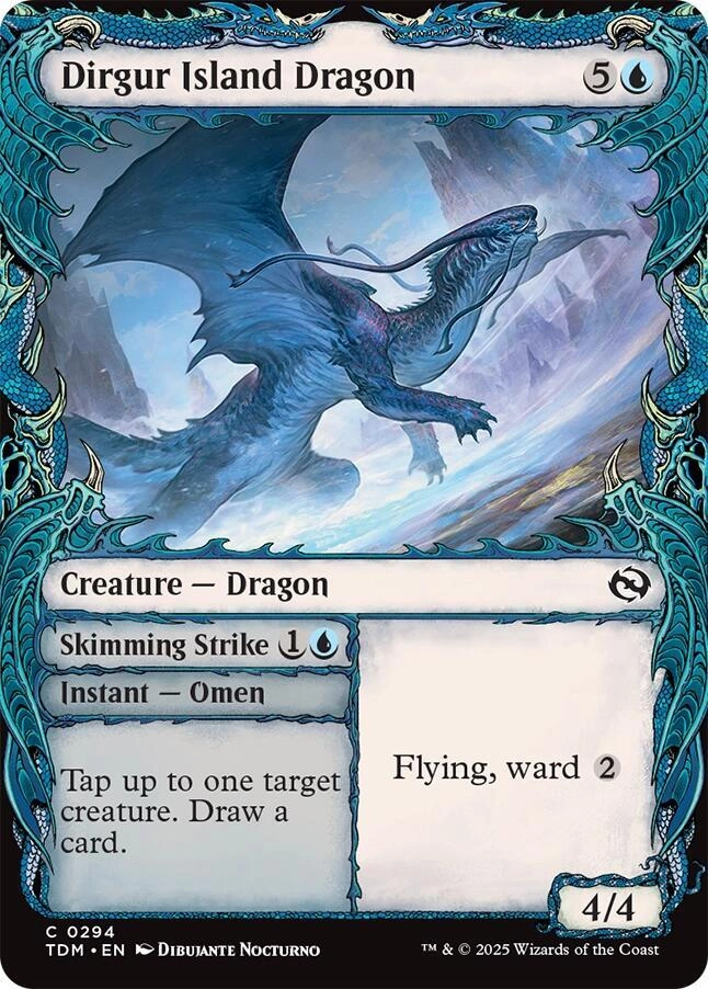 Dirgur Island Dragon (Showcase) Foil