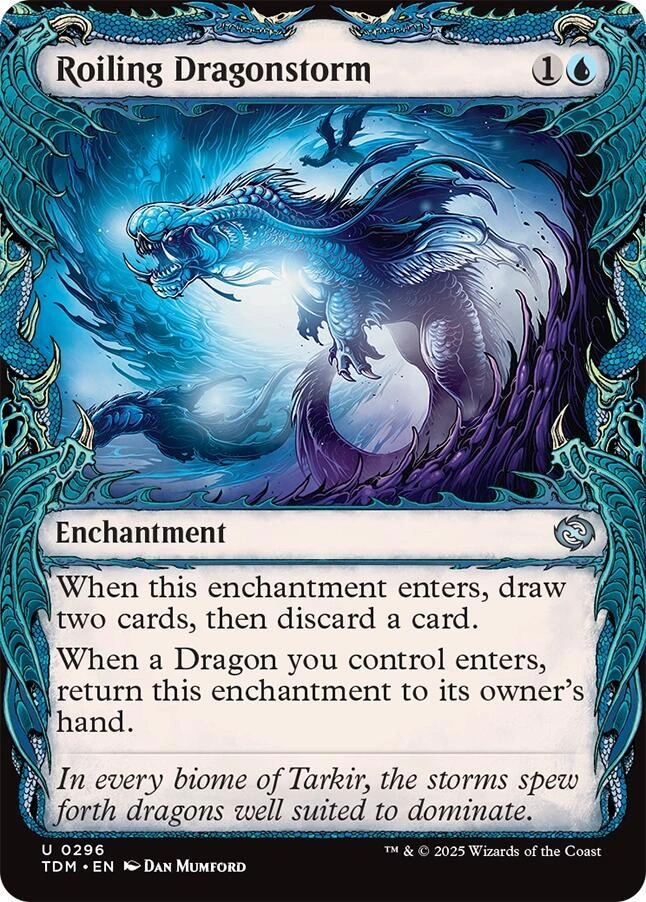 Roiling Dragonstorm (Showcase) Foil