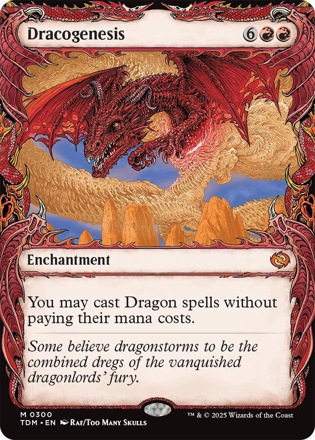Dracogenesis (0300) (Showcase) Foil