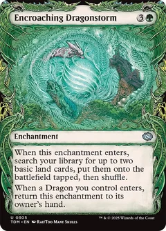 Encroaching Dragonstorm (Showcase) Foil 305