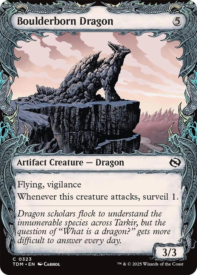 Boulderborn Dragon (Showcase) Foil