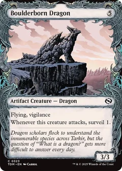 Boulderborn Dragon (Showcase) Foil 323