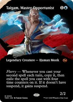 Taigam, Master Opportunist (Borderless) Foil 335