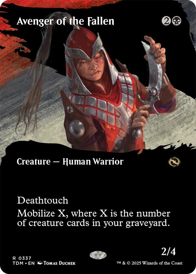 Avenger of the Fallen (Borderless) Foil