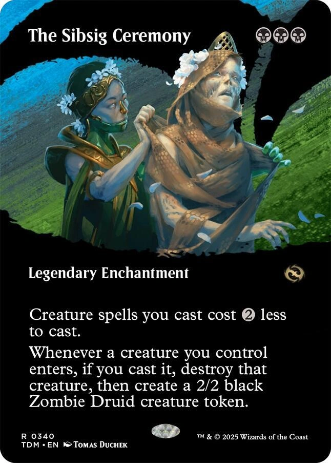 The Sibsig Ceremony (Borderless) Foil