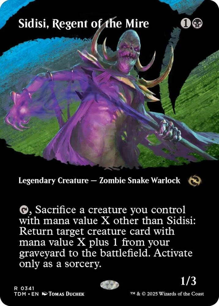 Sidisi, Regent of the Mire (Borderless) Foil