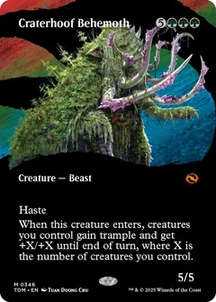 Craterhoof Behemoth (Borderless) 346