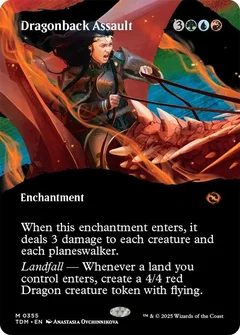 Dragonback Assault (Borderless) Foil 355