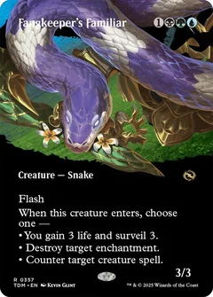Fangkeeper's Familiar (Borderless) Foil 357