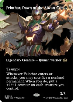 Felothar, Dawn of the Abzan (Borderless) 358