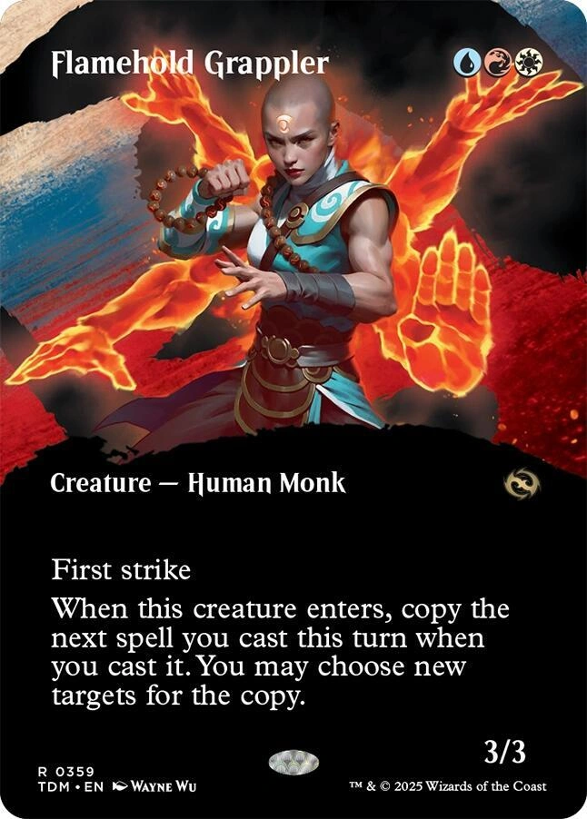 Flamehold Grappler (Borderless) Foil