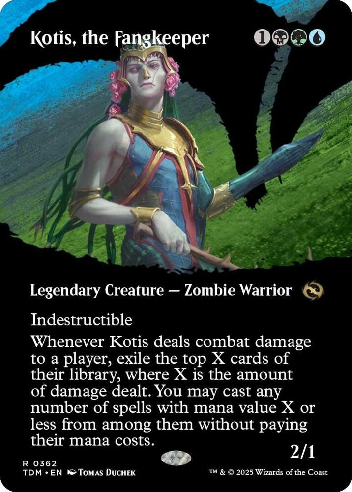 Kotis, the Fangkeeper (Borderless) Foil