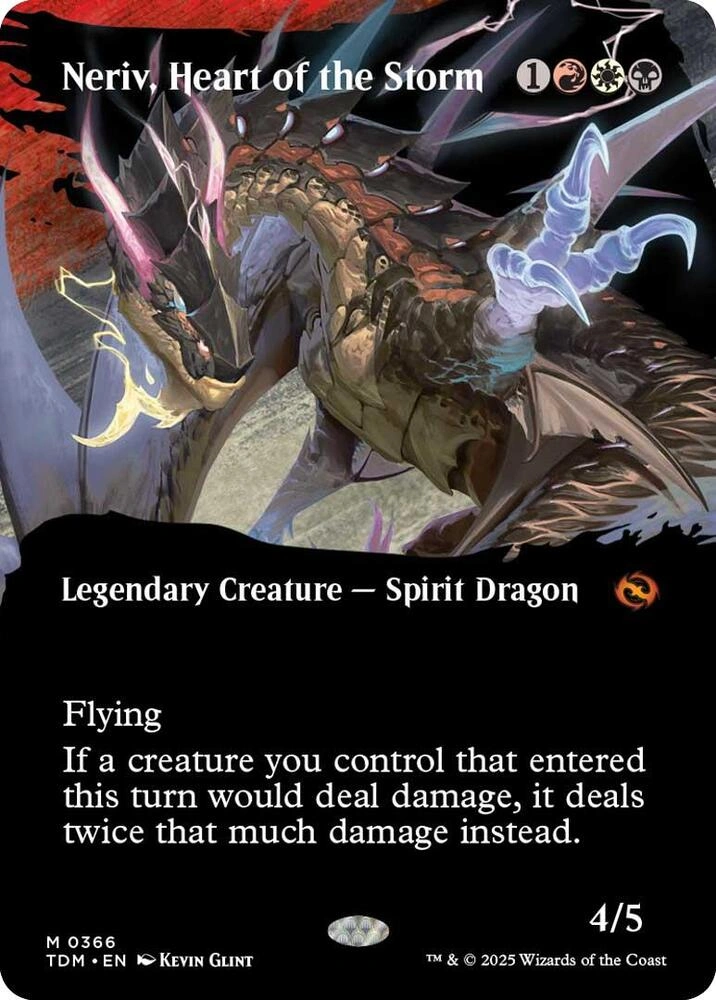 Neriv, Heart of the Storm (Borderless) Foil