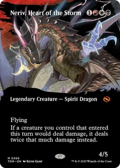 Neriv, Heart of the Storm (Borderless) Foil 366