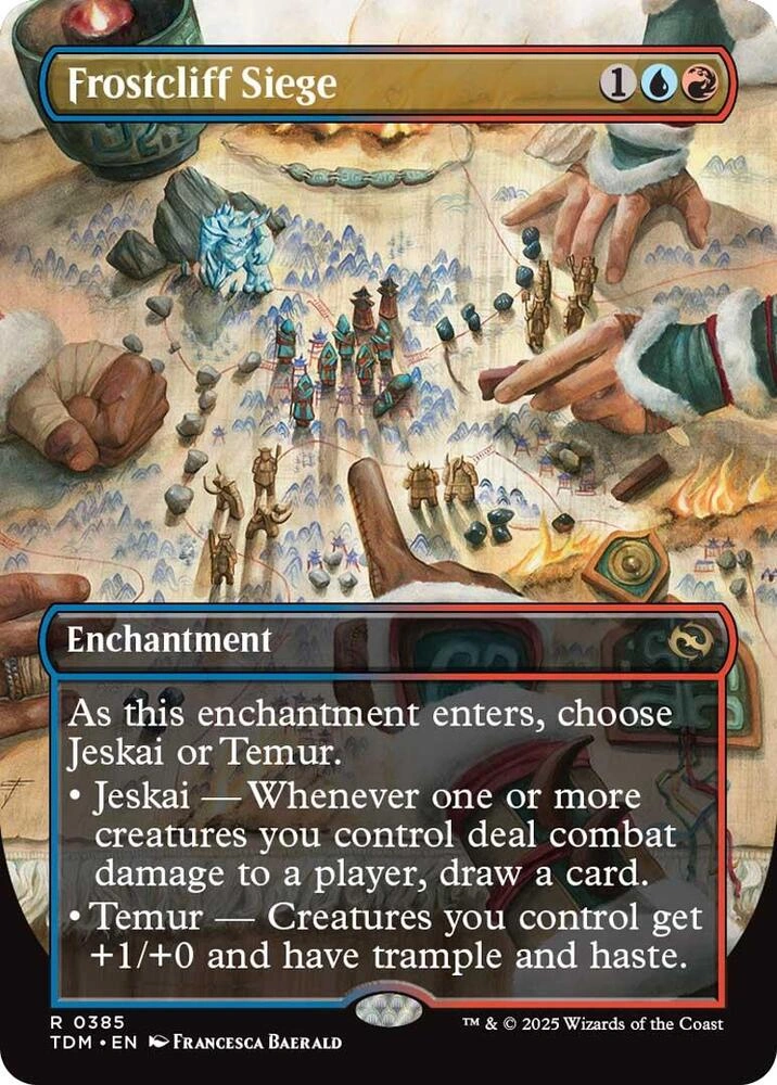 Frostcliff Siege (Borderless) Foil