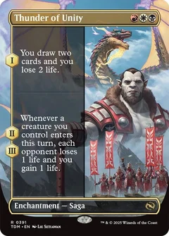 Thunder of Unity (Borderless) Foil 391