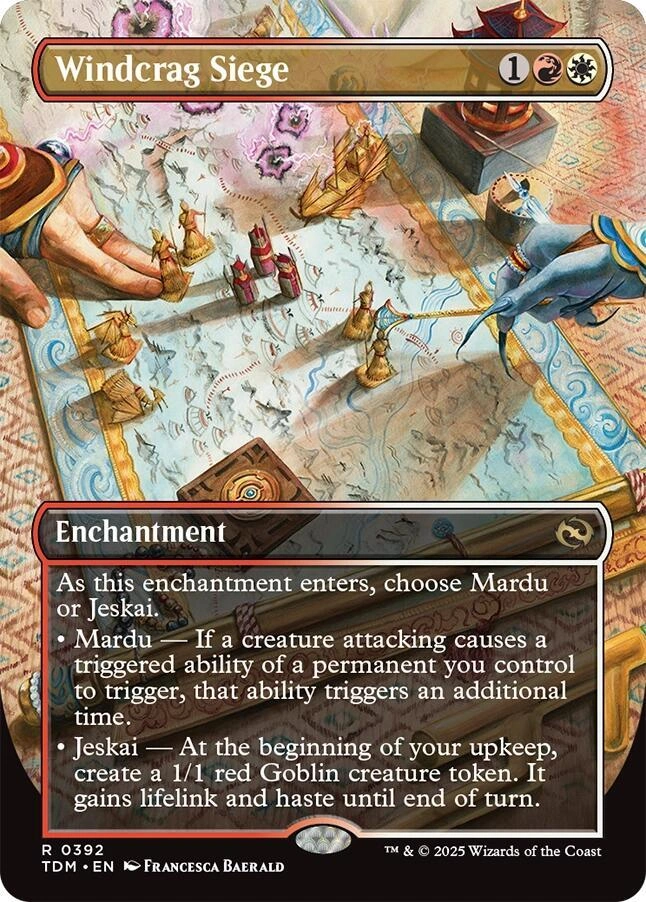 Windcrag Siege (Borderless) Foil