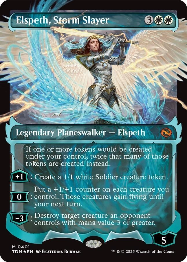 Elspeth, Storm Slayer (Showcase) Foil