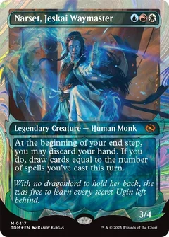 Narset, Jeskai Waymaster (Showcase) (Halo Foil) 417