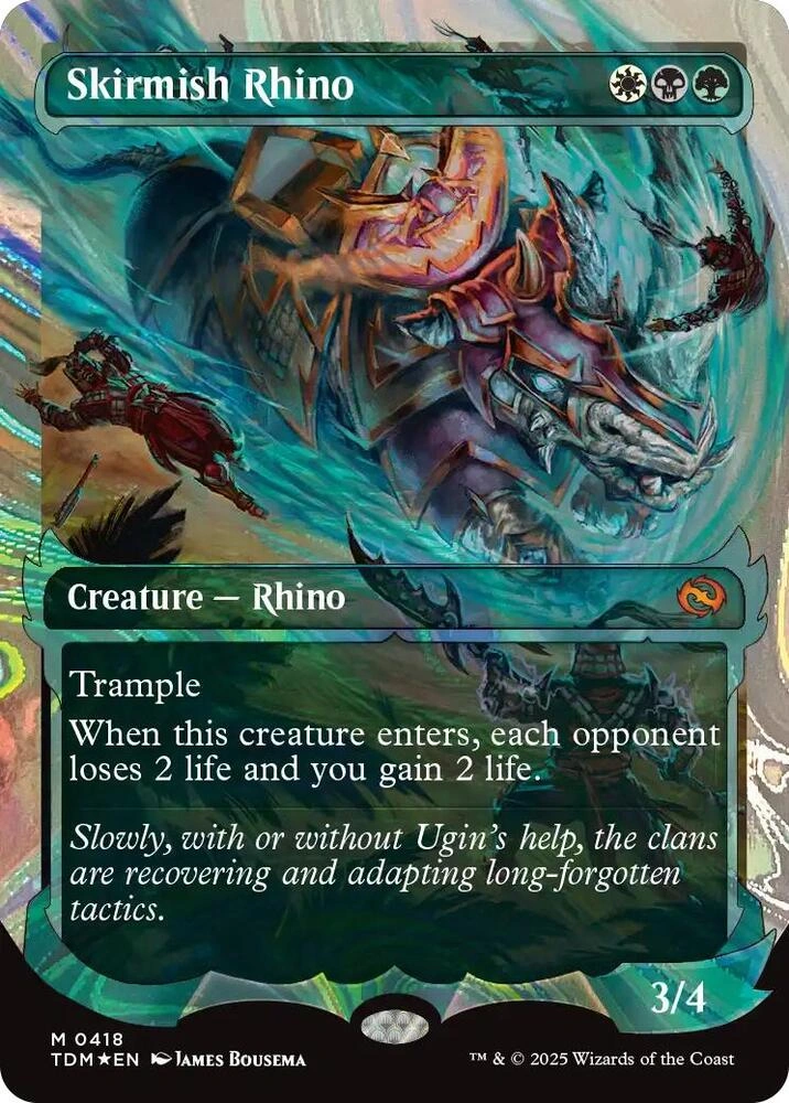 Skirmish Rhino (Showcase) (Halo Foil)