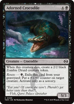 Adorned Crocodile Foil 69