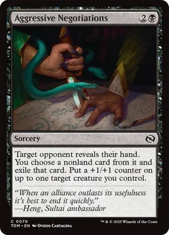 Aggressive Negotiations Foil 70
