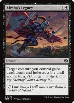 Alesha's Legacy Foil 72